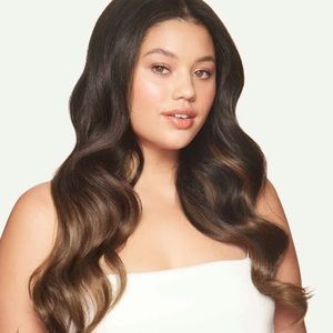Luxy hair extensions balayage mocha brown